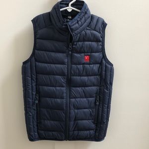 Kariban Navy Puffer Vest Youth Unisex Size 10/12